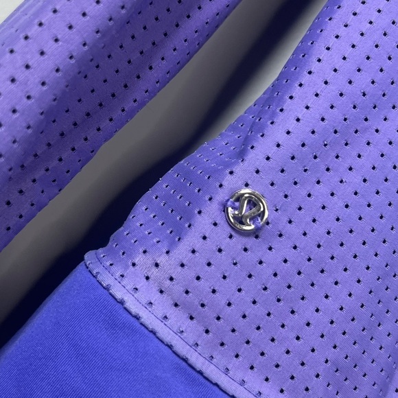 Lululemon Sweaty Or Not Jacket - Iris Flower Size 8 - Picture 7 of 7